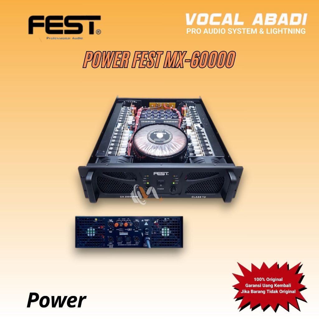 POWER FEST DX-20000 PRO