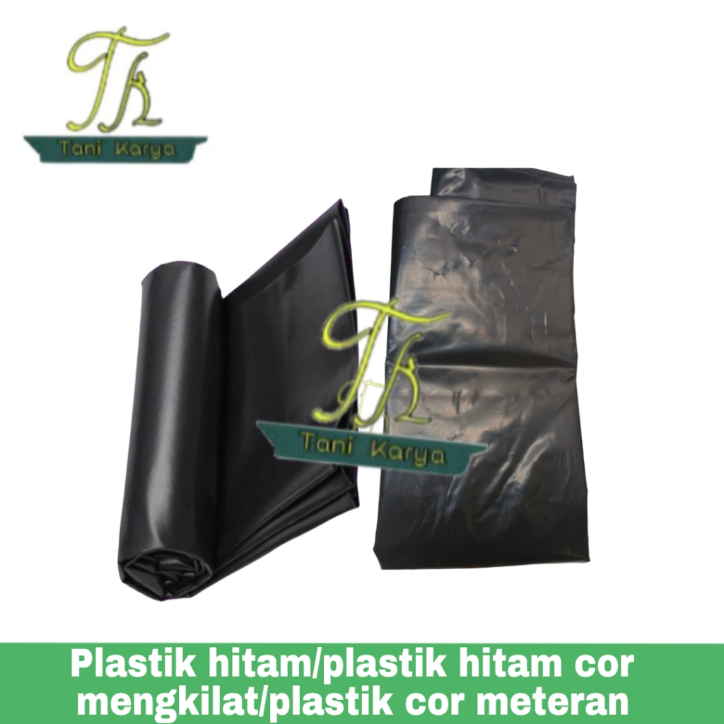 PLASTIK HITAM / PLASTIK HITAM COR MENGKILAT / PLASTIK COR METERAN / PLASTIK METERAN