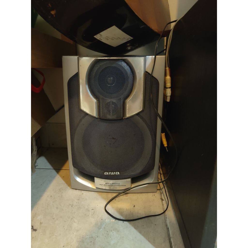 Speaker pasif 2.0 aiwa suara bagus