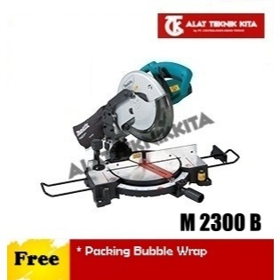 MAKITA M2300B mesin potong aluminium 10" M 2300 B miter saw 10 inch ( DH MT 230 MT230 Maktec )