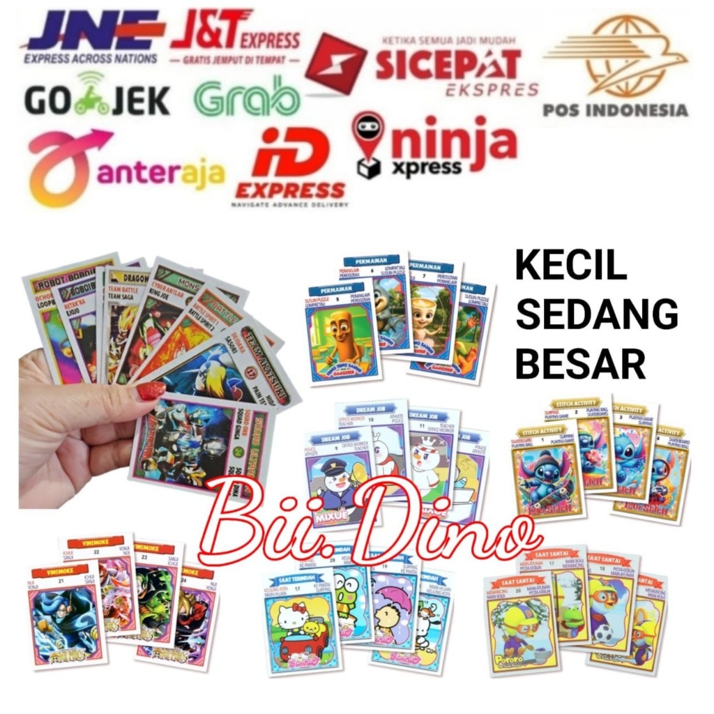 Kwartet Tepuk Gambar Kwarted Kartu Mainan Anak Jadul Gambar Karakter Wayang Umbul isi 32 pcs Sudah P