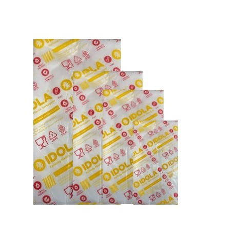 Plastik kresek bungkus serbaguna HD IDOLA KUNING MERAH UK 10X18,12X22,14X28,20X30 PER PACK 1KG