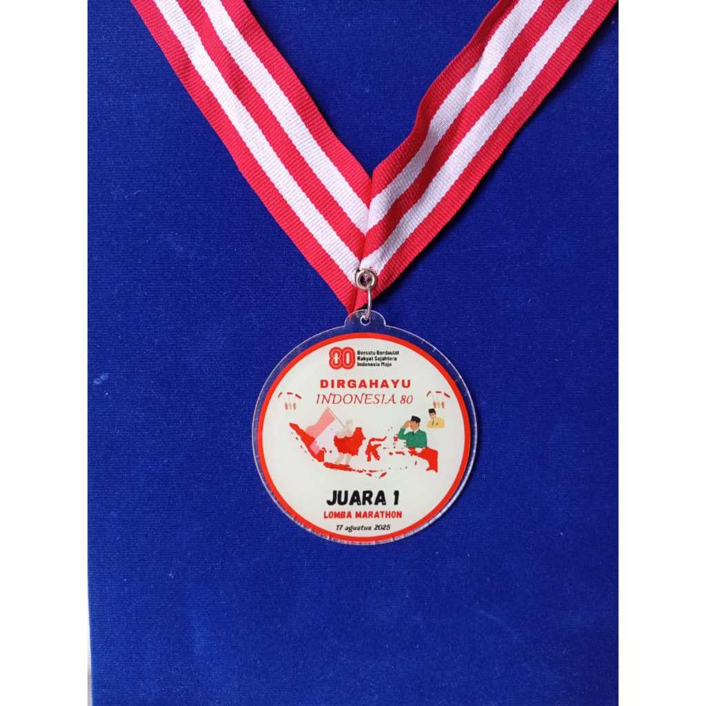 MEDALI KUNINGAN CUSTOM - MEDALI WISUDA CUSTOM - GORDON WISUDA