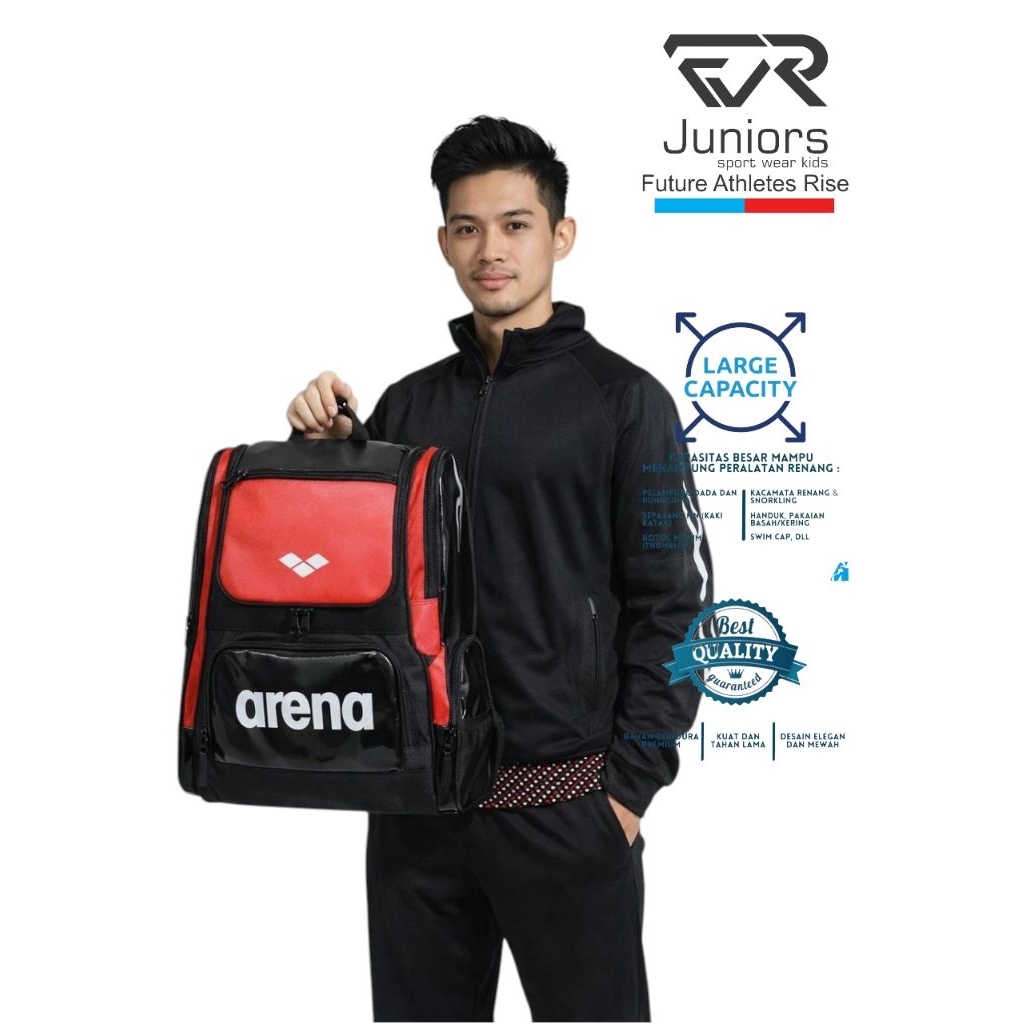 FVR - Tas Renang Arena Monothone Red