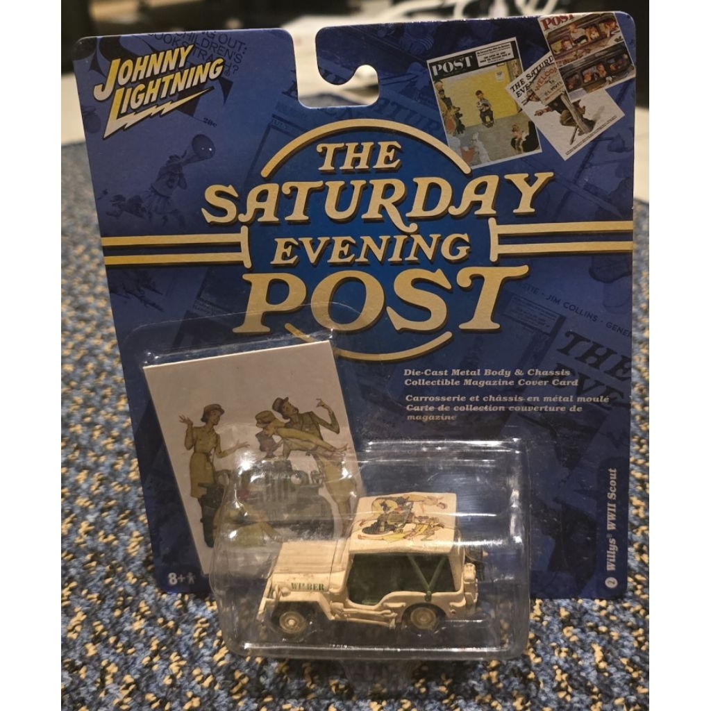 Johnny Lightning Jeep Willys WWII Scout