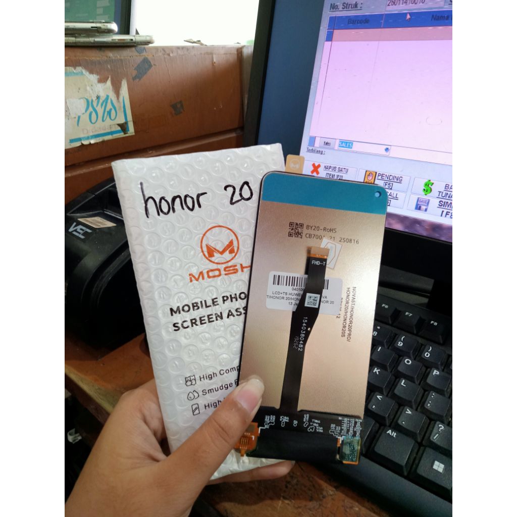 lcd touchscreen huawei nova 5t/honor 20/honor 20s/honor 20 pro