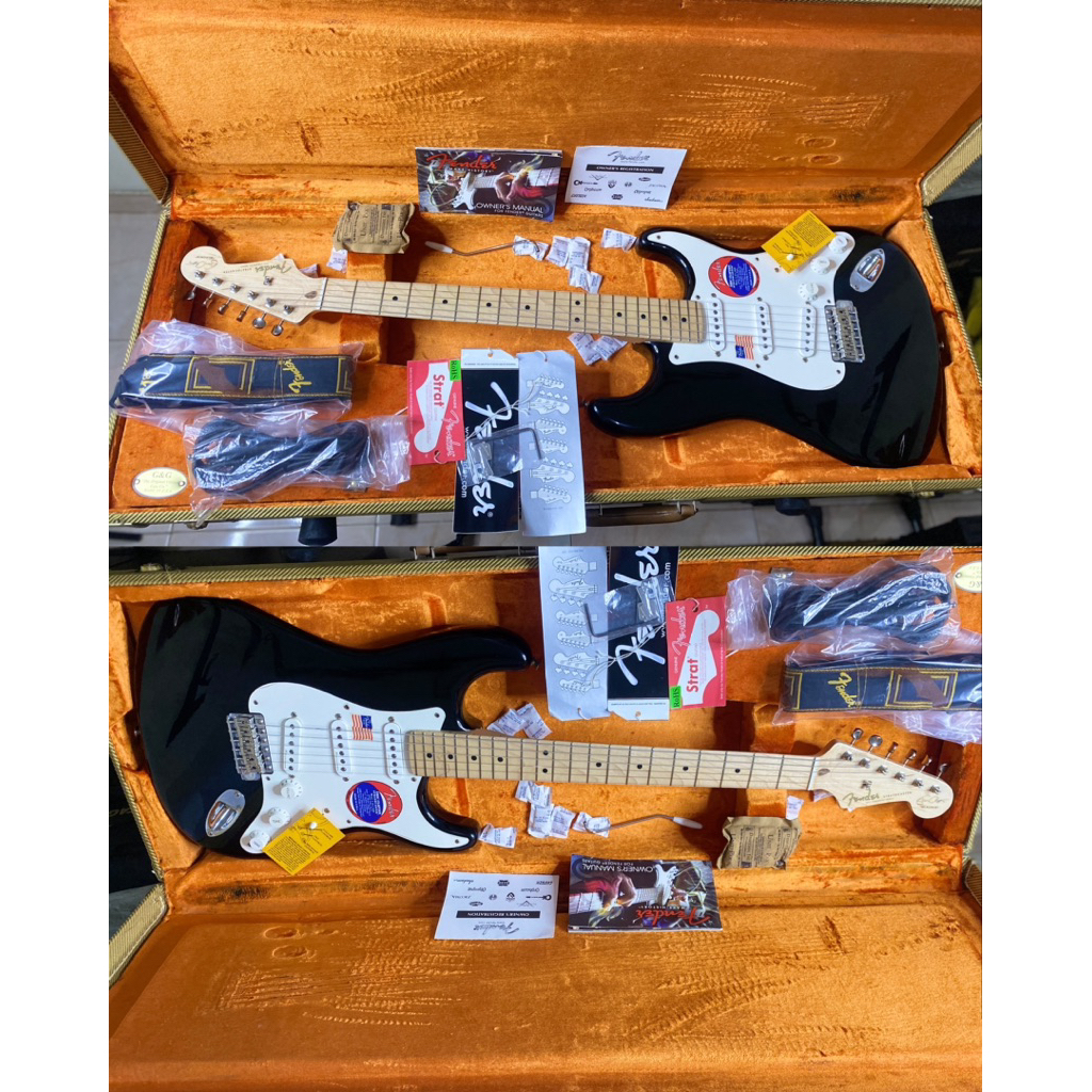 Fender Usa Eric Clapton Blackie Stratocaster Original Like new