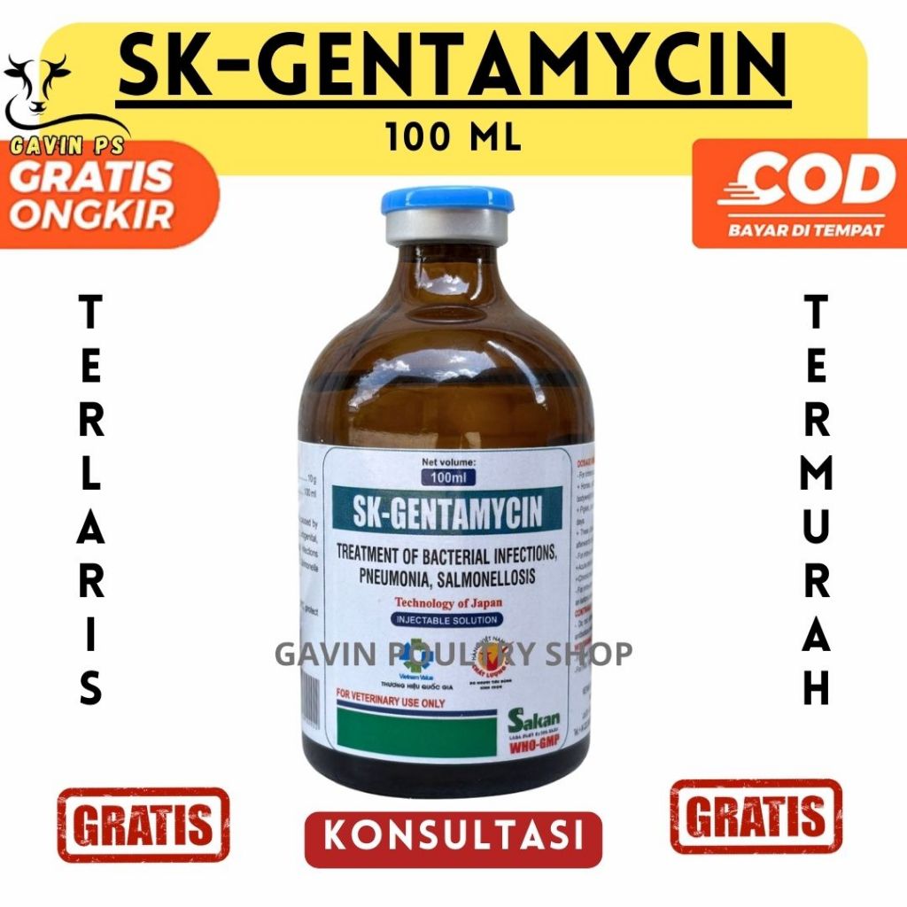 SK GENTAMYCIN 100 ML - SAKAN like GENTA 100