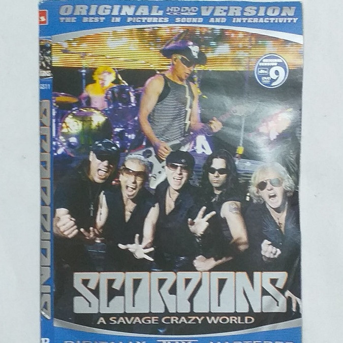 Kaset Video Lagu Scorpions A Savage Crazy World Collection Hits