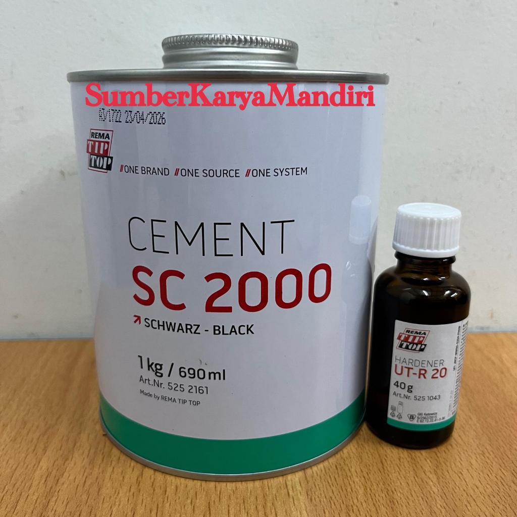 Lem Karet Tip Top SC-2000 (Resin 1Kg) + (Hardener 30Gr)