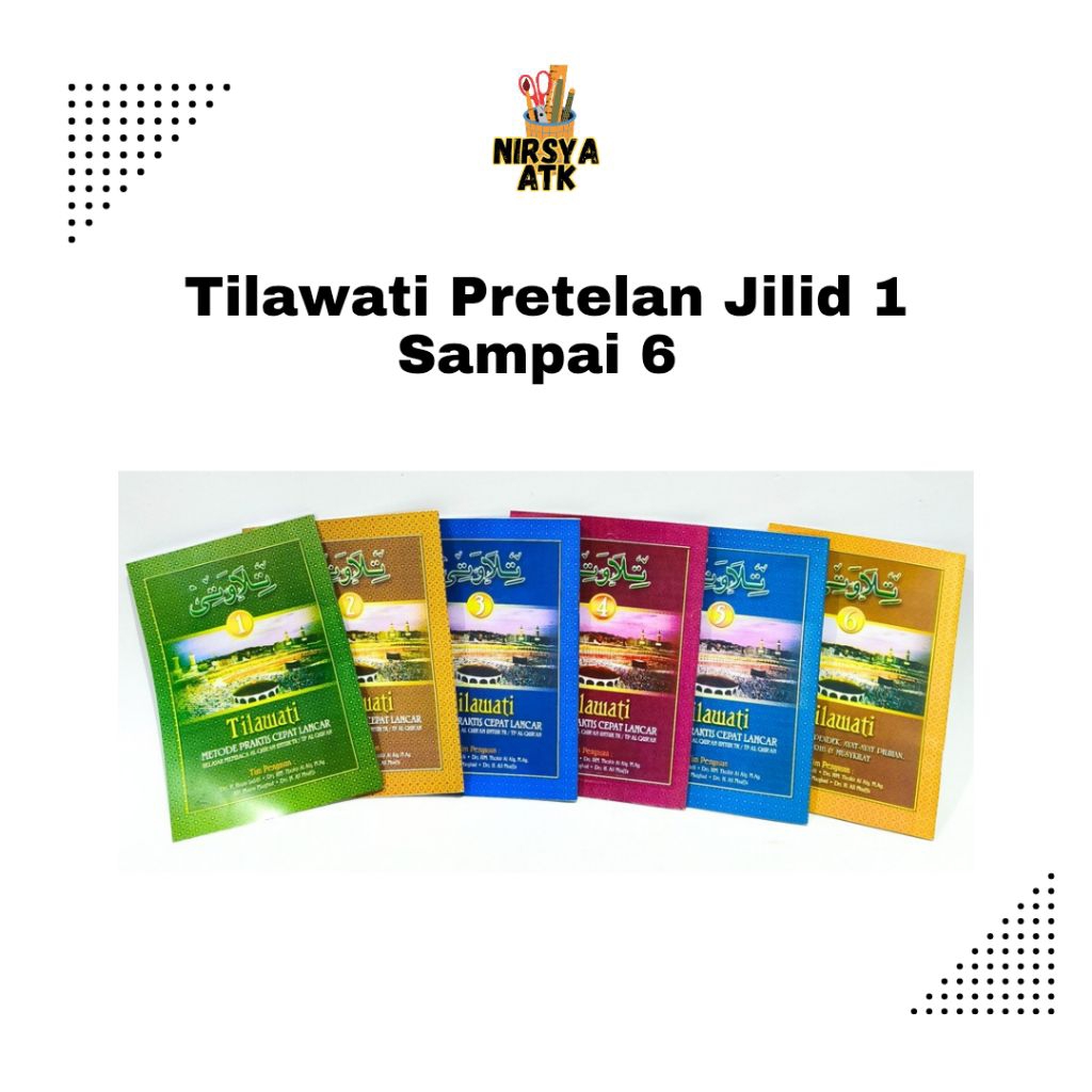 Tilawati Pretelan Jilid 1-6