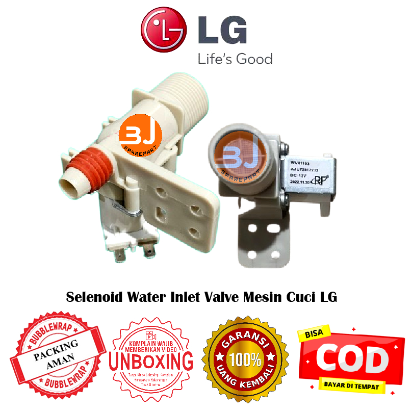 Solenoid Mesin Cuci LG T2313VS2M Selenoid Water Inlet Valve Mesin Cuci LG T2311VS2M T2312VS2W