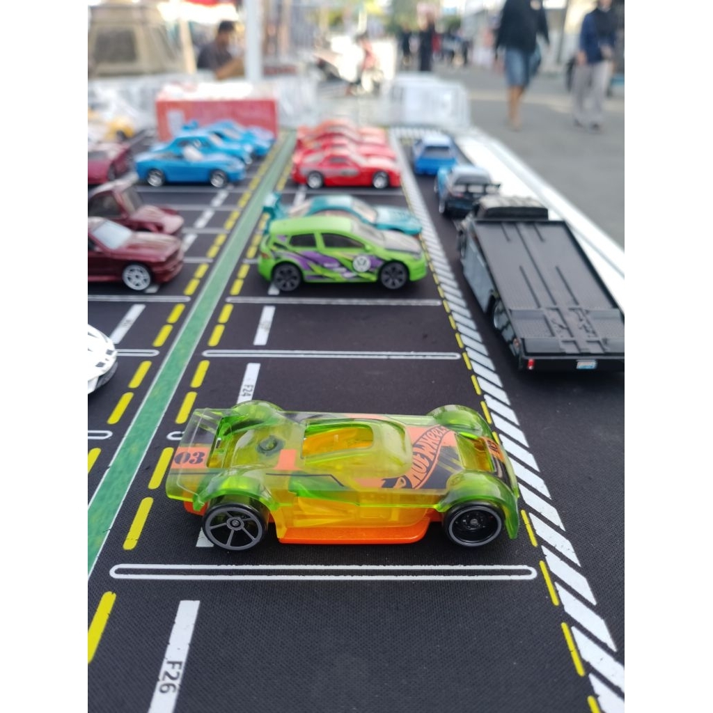 Hot Wheels Mach IT GO Loose Unspon belakang