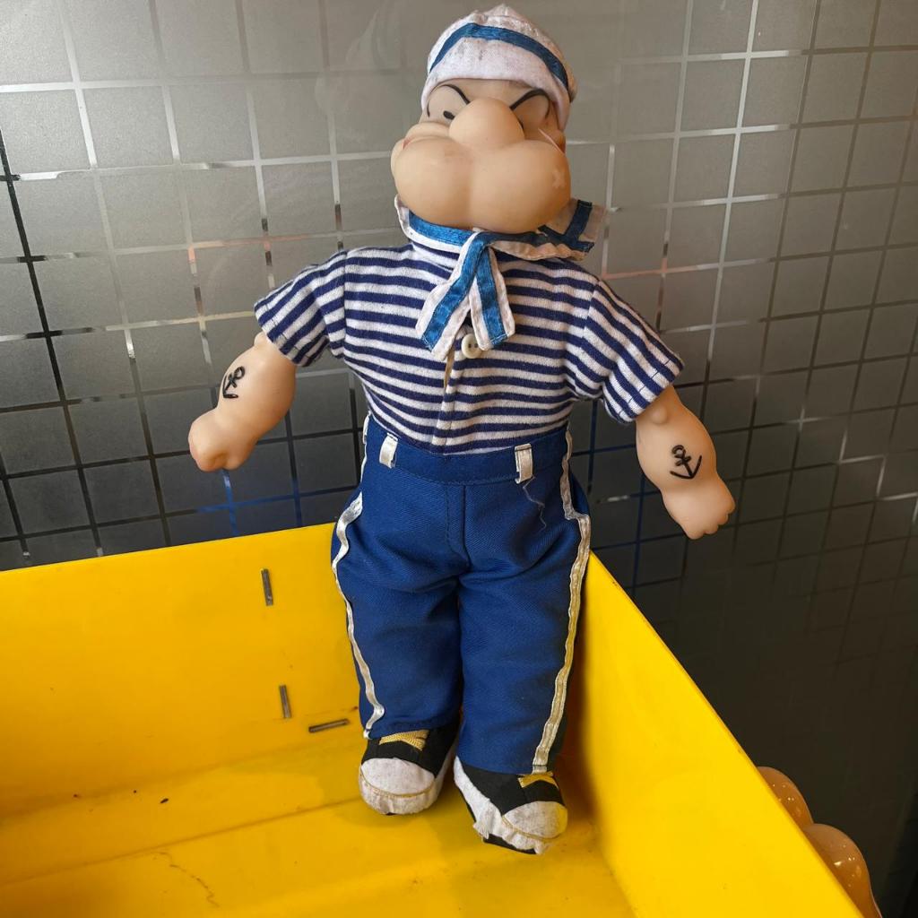 Boneka Vintage Popeye the Sailor
