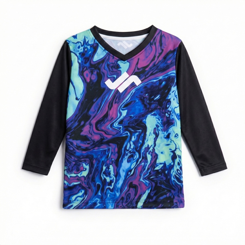 JRS CHILDHOOD ABSTRACT / Jersey Custom Anak / Jersey Push Bike / Jersey Sepeda / Jersey Anak Laki La