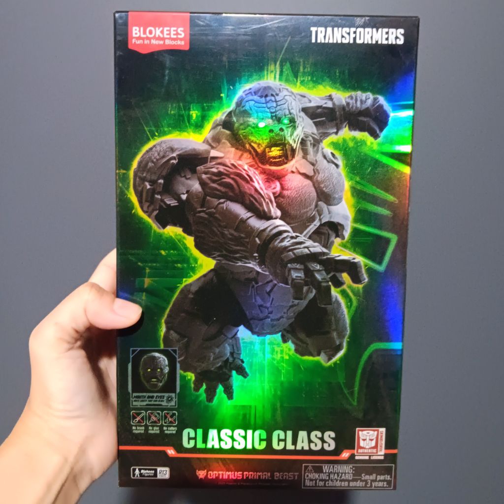 BLOKEES FIGURE TRANSFORMERS OPTIMUS PRIMAL BEAST