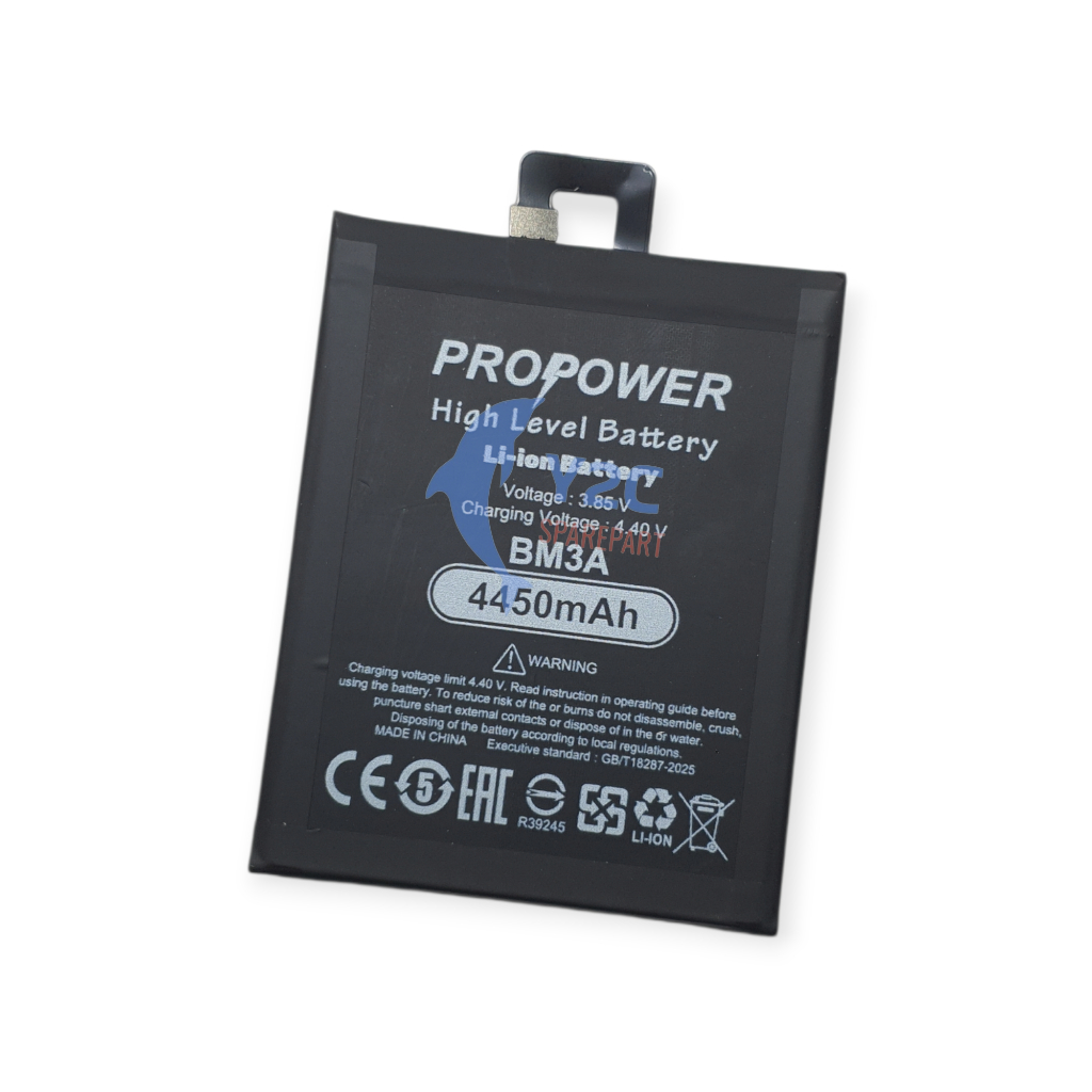 BATERAI XIAOMI MI NOTE 3 / BM3A DOUBLE POWER PROPOWER / BATRE BATERE BATRAI BATREI