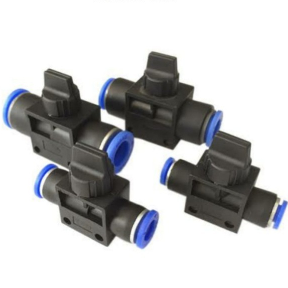 MHVFF Fitting Pneumatic Stop Kran Valve HVFF 4mm 6mm 8mm 10mm 12mm