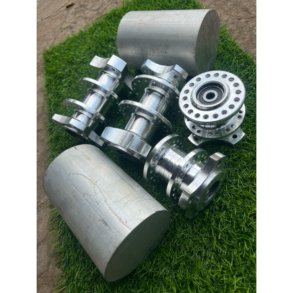 Tromol Depan belakang bahan T6 murni 6061 tidak sambung