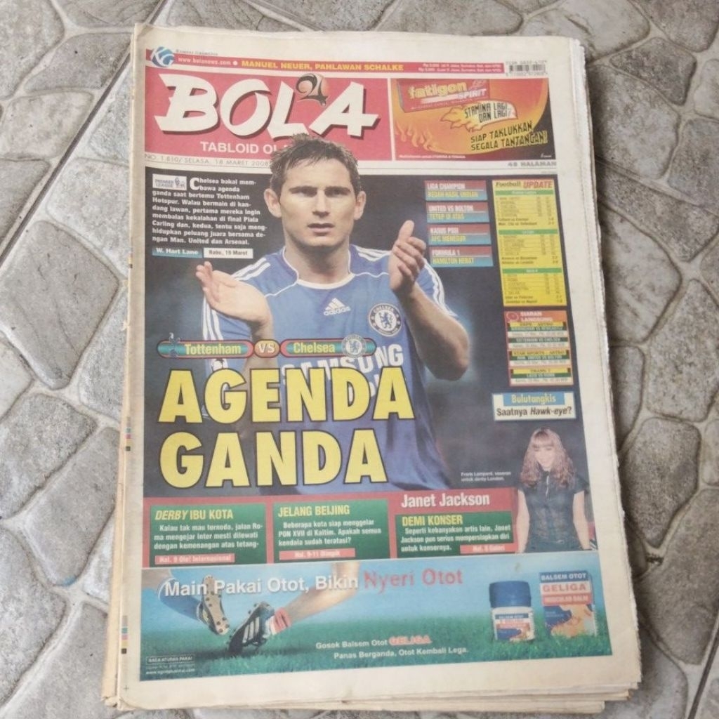 BOLA TABLOID OLAHRAGA SELASA 18 MARET 2008
