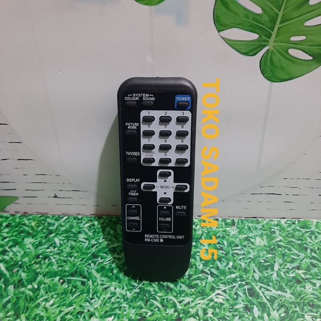 REMOTE REMOT TV JVC TABUNG 565 TR