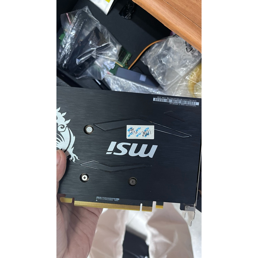 MSI GTX 1660 TI second