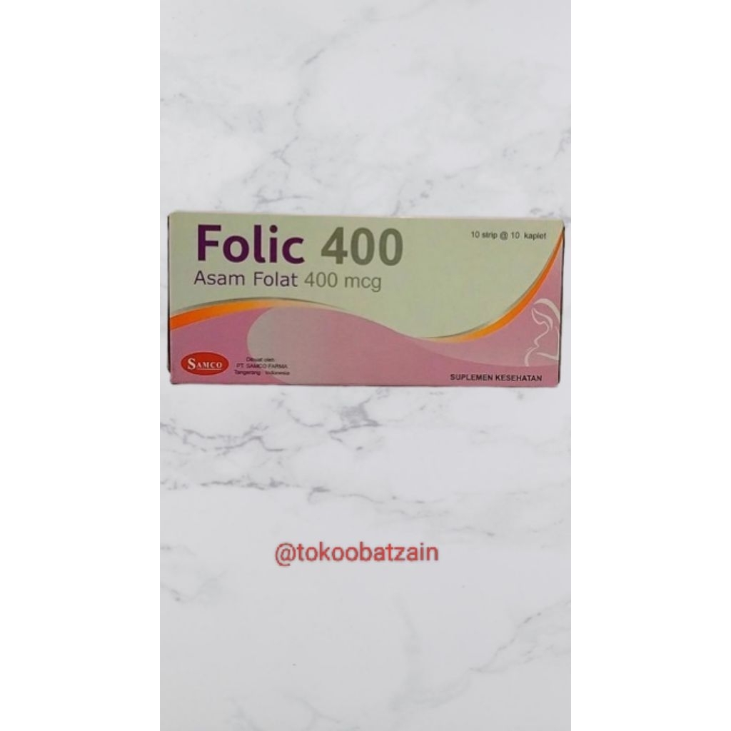 Folic 400 / Asam Folat 400mcg