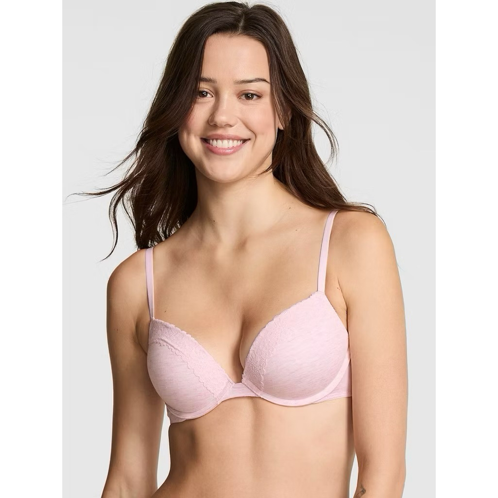 PRELOVED Pink Victoria's Secret Wear Everywhere Push Up Tzuyu Momo Bra