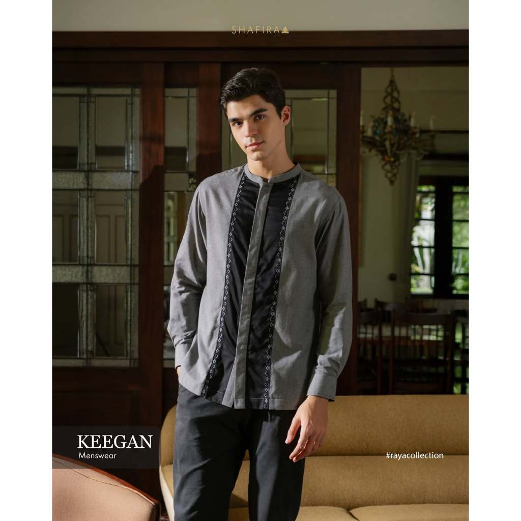 Shafira - Keegan Menswear | Baju Koko Atasan Tangan Panjang Pria