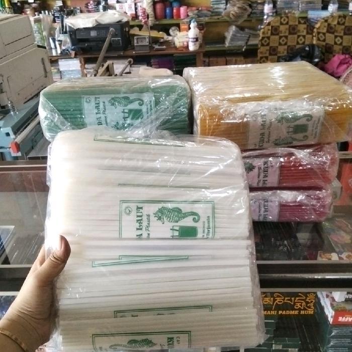 Pipet Plastik Cap Kuda Laut/ Sedotan plastik / Sedotan es/ Sedotan minuman warna warni/ Pipet Plasti