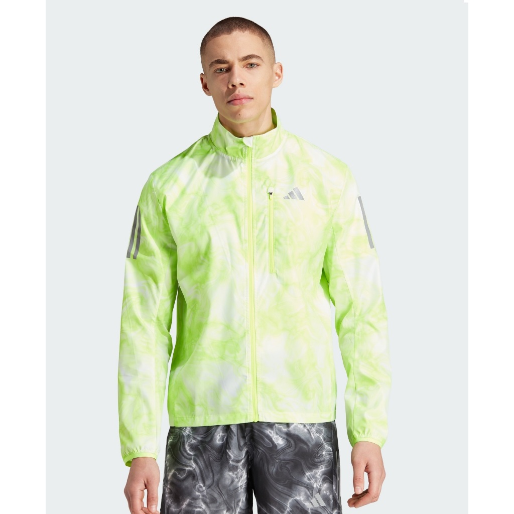 ADIDAS OWN THE RUN ALLOVER PRINT JACKET ADIIL4797