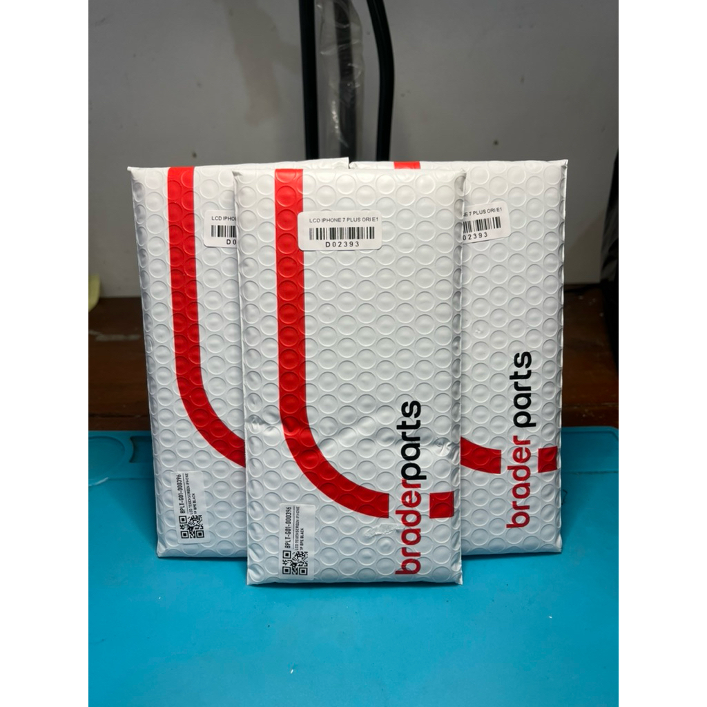 LCD IPHONE 7 PLUS BLACK ORI E1 BRADERPARTS ORIGINAL BERGARANSI