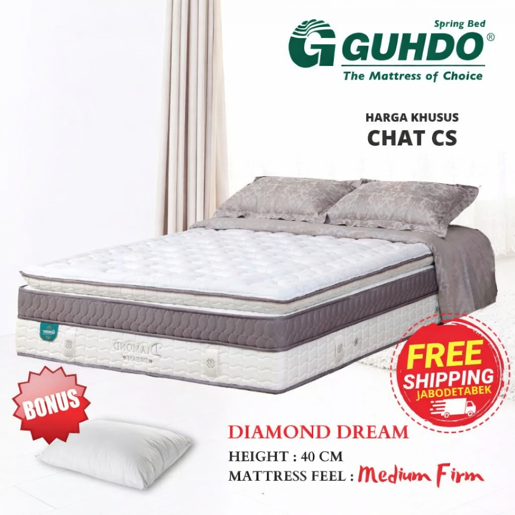 Kasur Springbed Guhdo 160x200 Diamond Dream Spring bed matras
