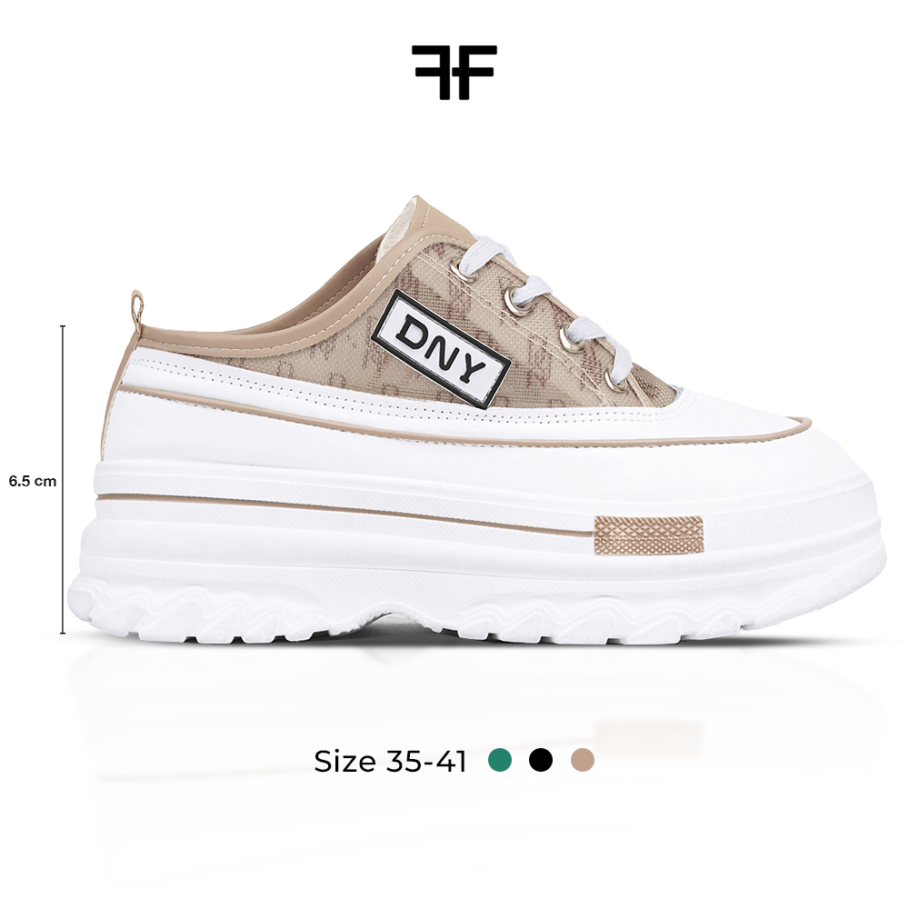 Sepatu Sandal Cewek Slip On Wanita Tinggi Sepatu Sendal Perempuan Kasual Kekinian SD-107