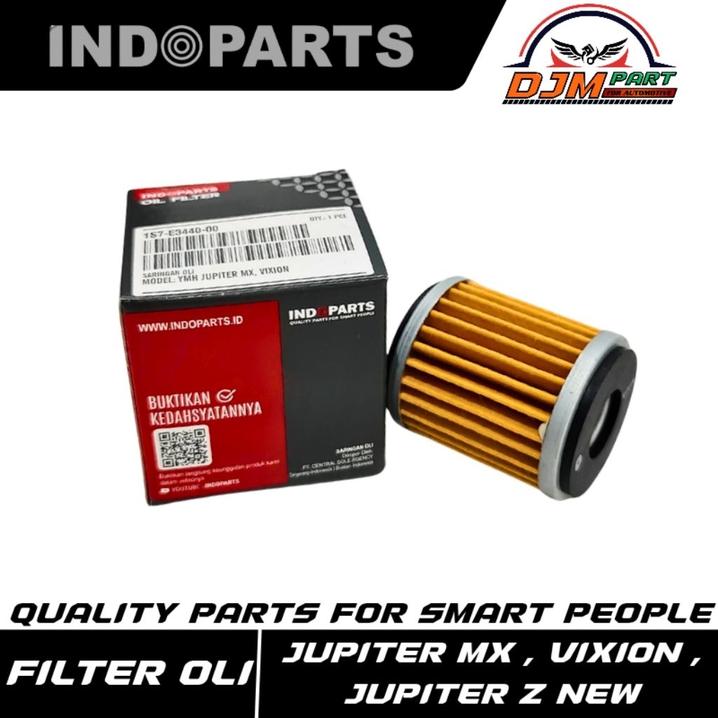 INDOPARTS Filter Oli Filter Oil Jupiter MX Vixion Original