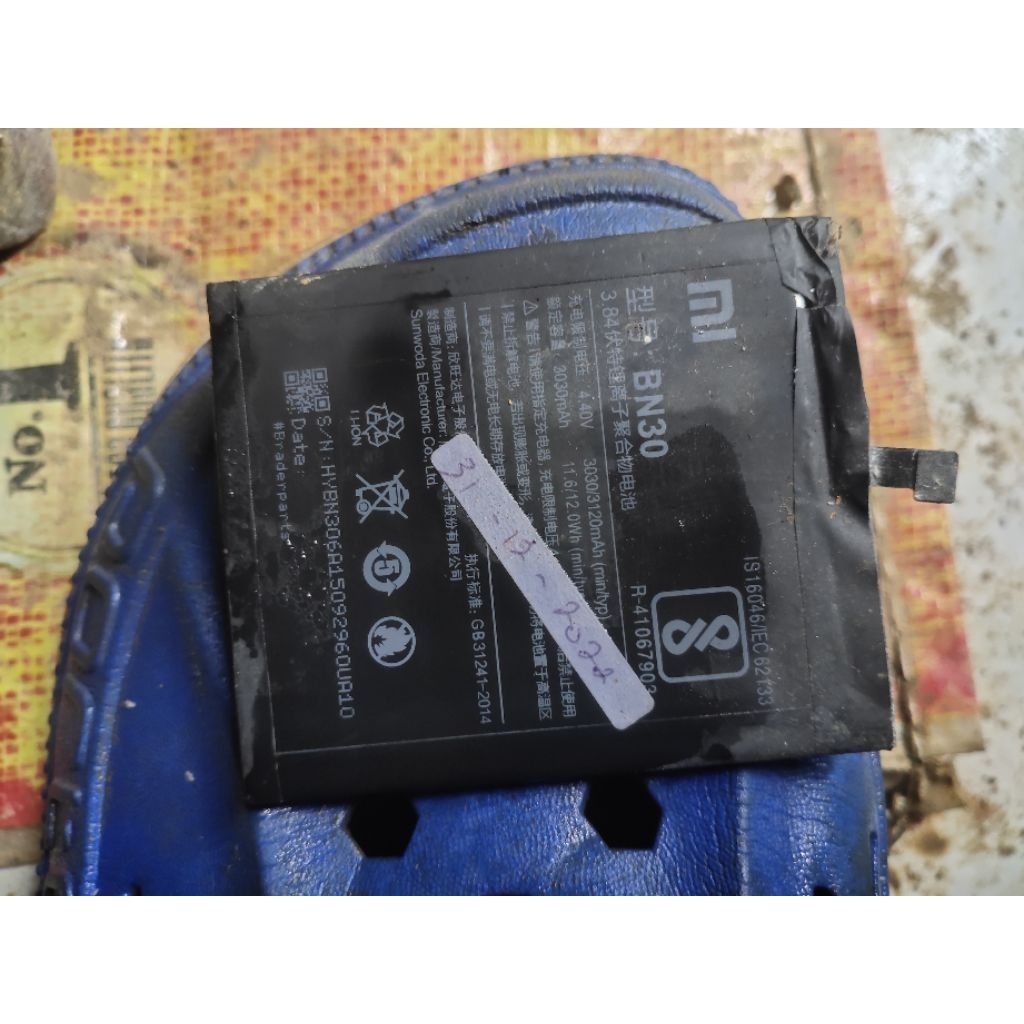 batre baterai battery redmi 4a