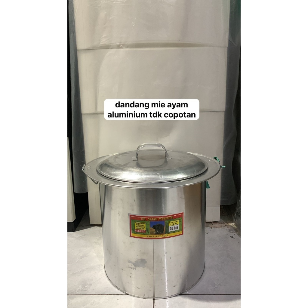 DANDANG MIE AYAM 36CM BAHAN ALUMINIUM SEKAT