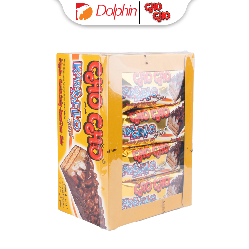 Cho Cho Karamello - Wafer - Karamel - Cokelat - Snack - Chocolate