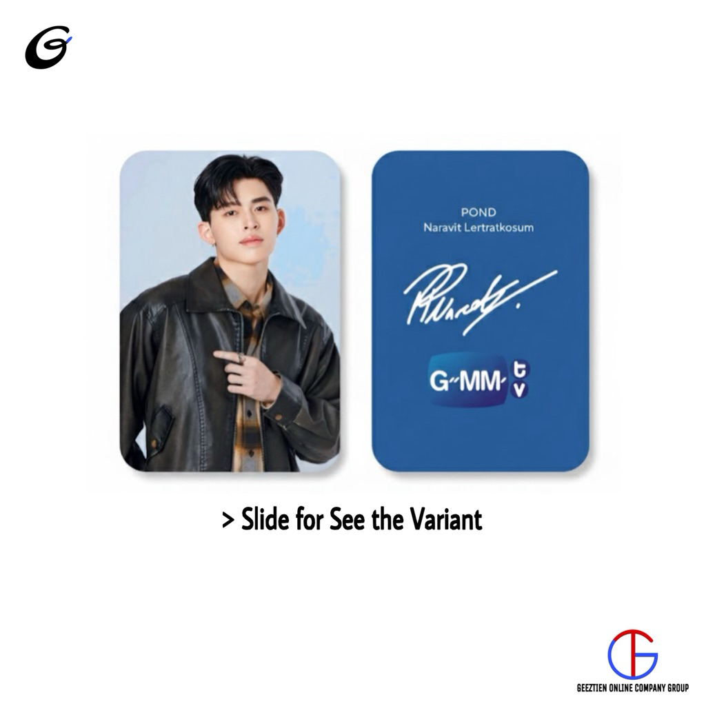 PRE ORDER - UNOFFICIAL Photocard Signature Special GMMTV Artist Part 1