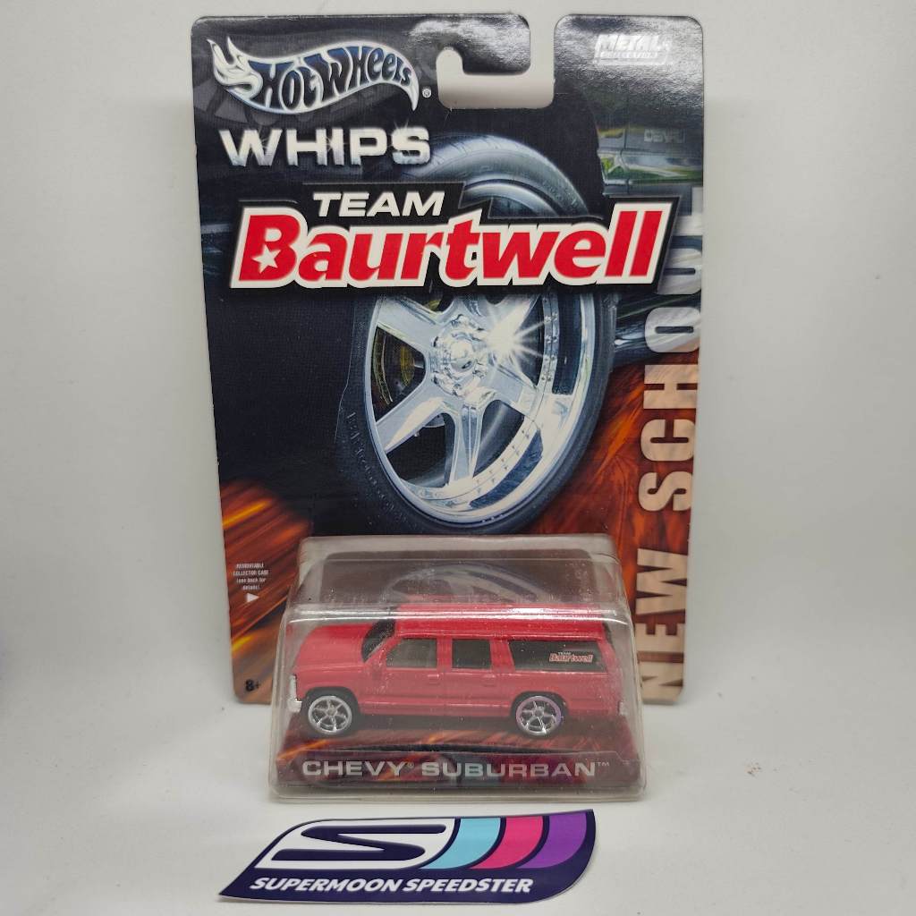 Hot Wheels Whips Team Baurtwell Chevy Suburban