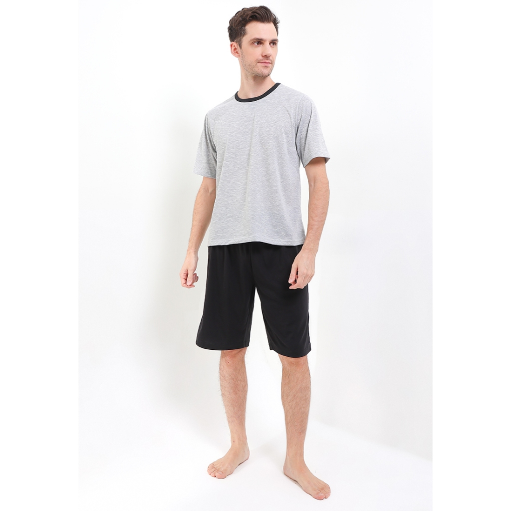 Setelan Baju Tidur Pria Anne Wintours Abu-Abu Hitam 309 (62509 22026 J)(12122025)(479) Gift Kado Pyj