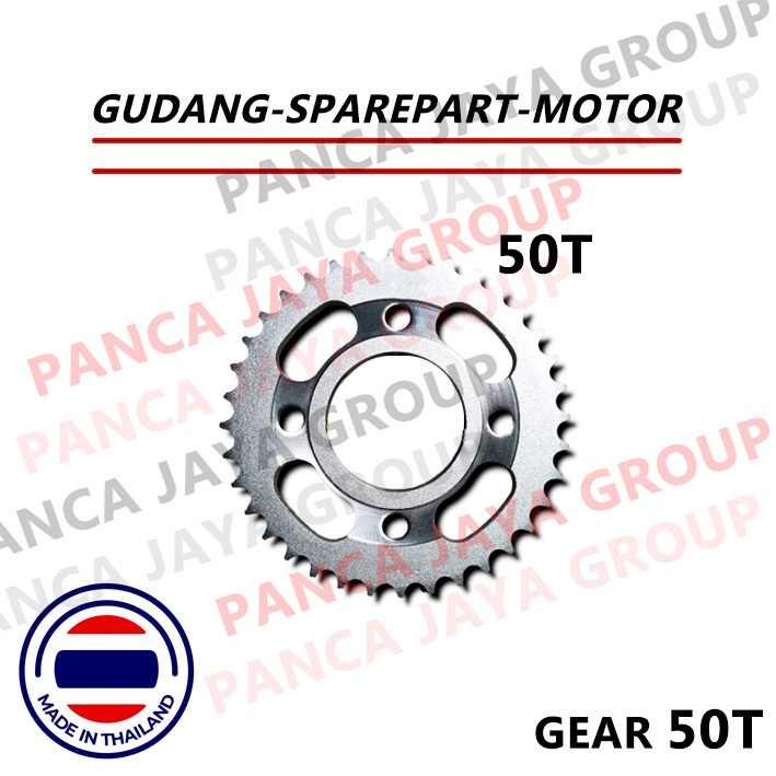 GEAR GIR BELAKANG 50T 50-T VIAR CROSS CROS TRAIL X 150 SF 150SF  200 150DB 150 SF DB 200 ES SE GT