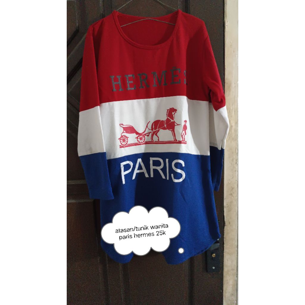 atasan hermes 3warna preloved