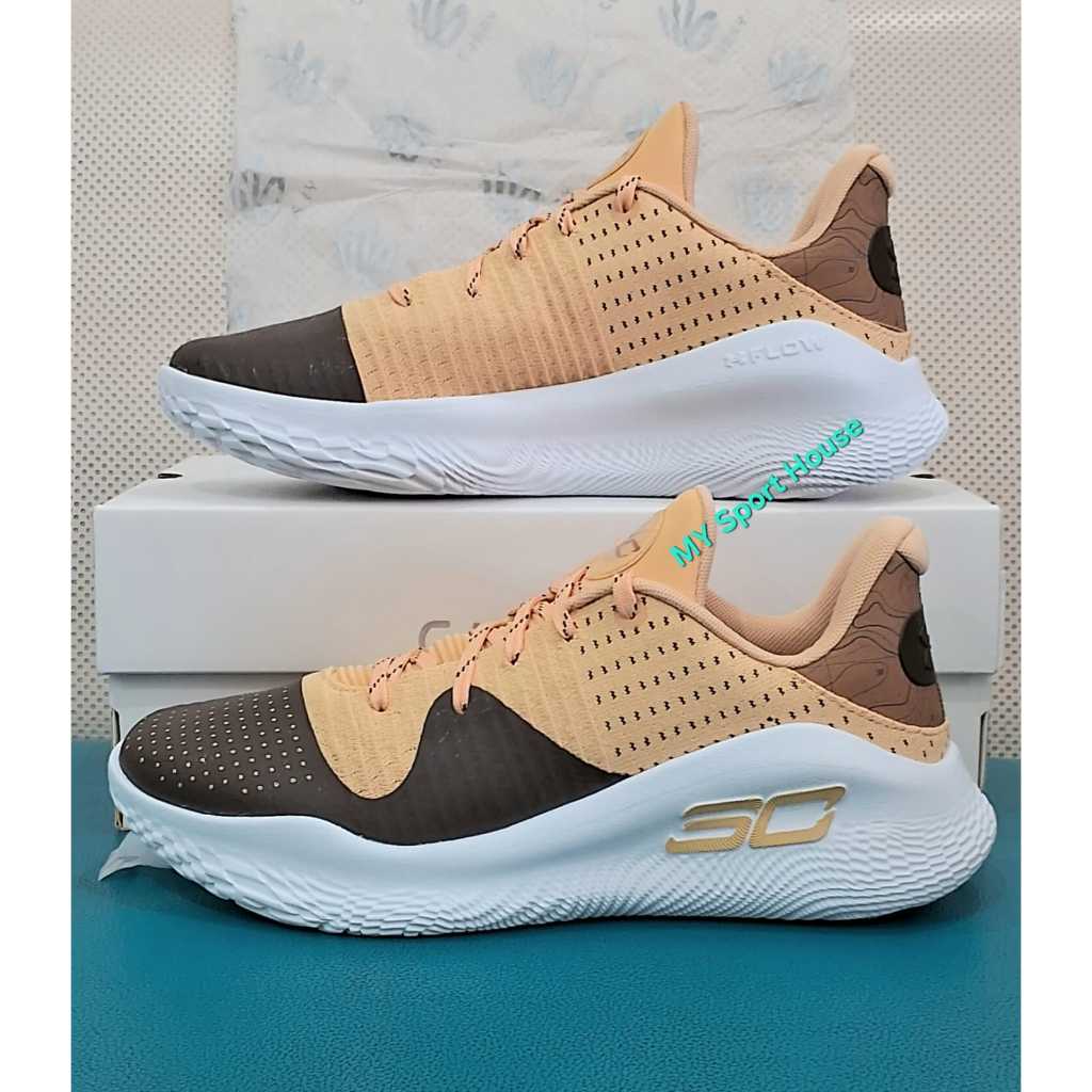 Sepatu Basket Under Armour Curry 4 Low Flotro - Original BNIB