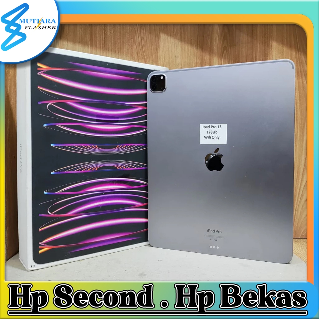 iPad Pro 13 (Gen 6) 128GB Bekas Original Flasher Store