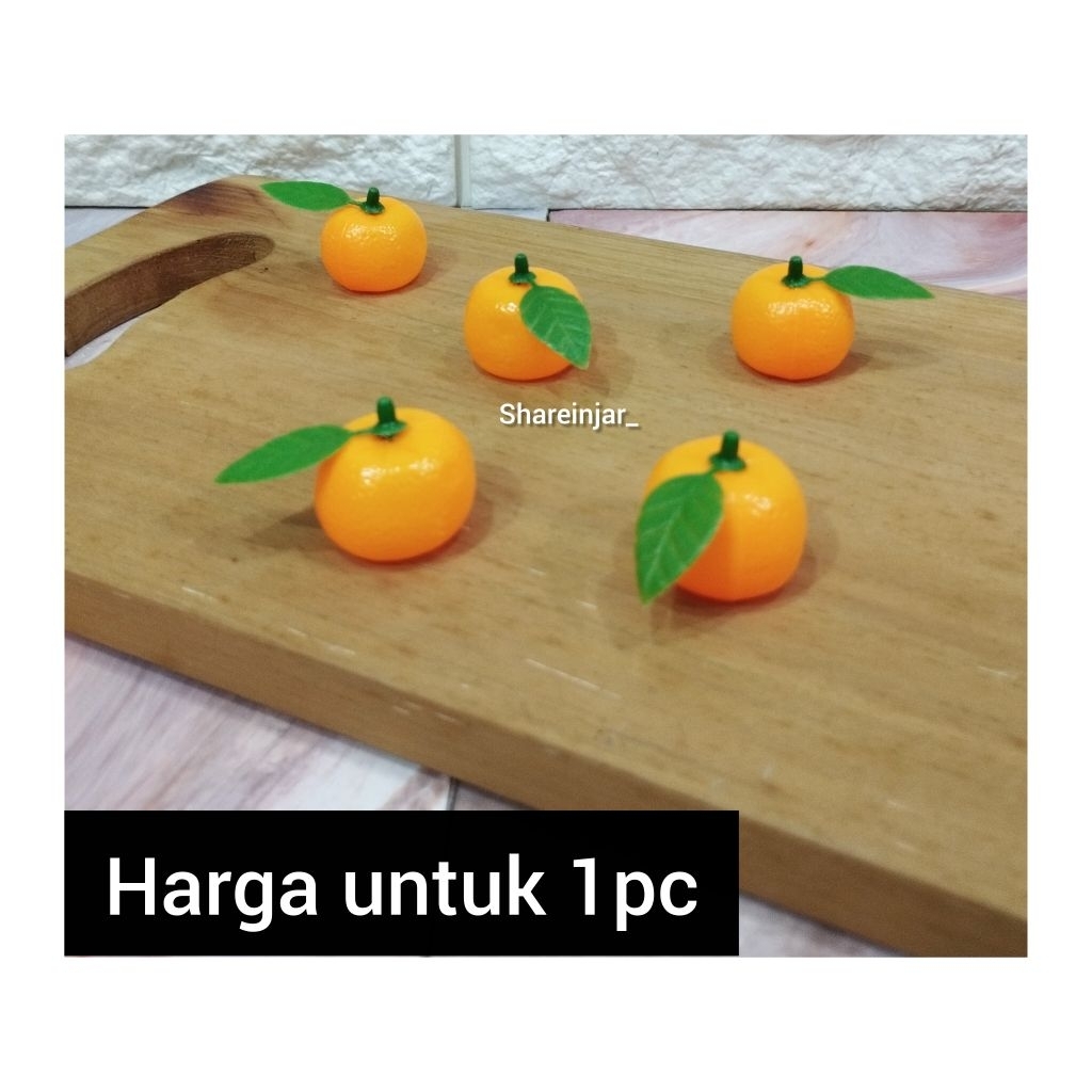 Cake Topper Imlek-Hiasan Kue CNY-Topper Kue Jeruk Mini Imlek