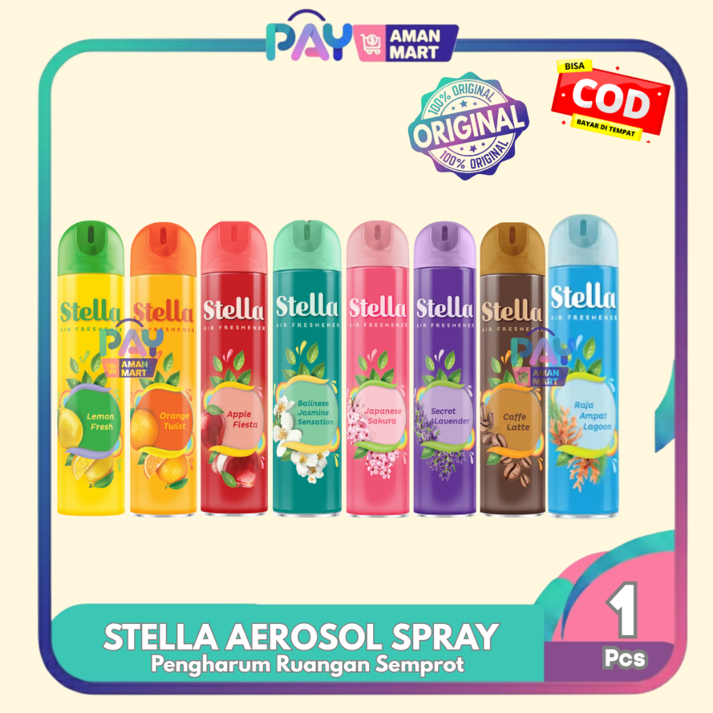 Stella Aerosol Pengharum Ruangan Spray
