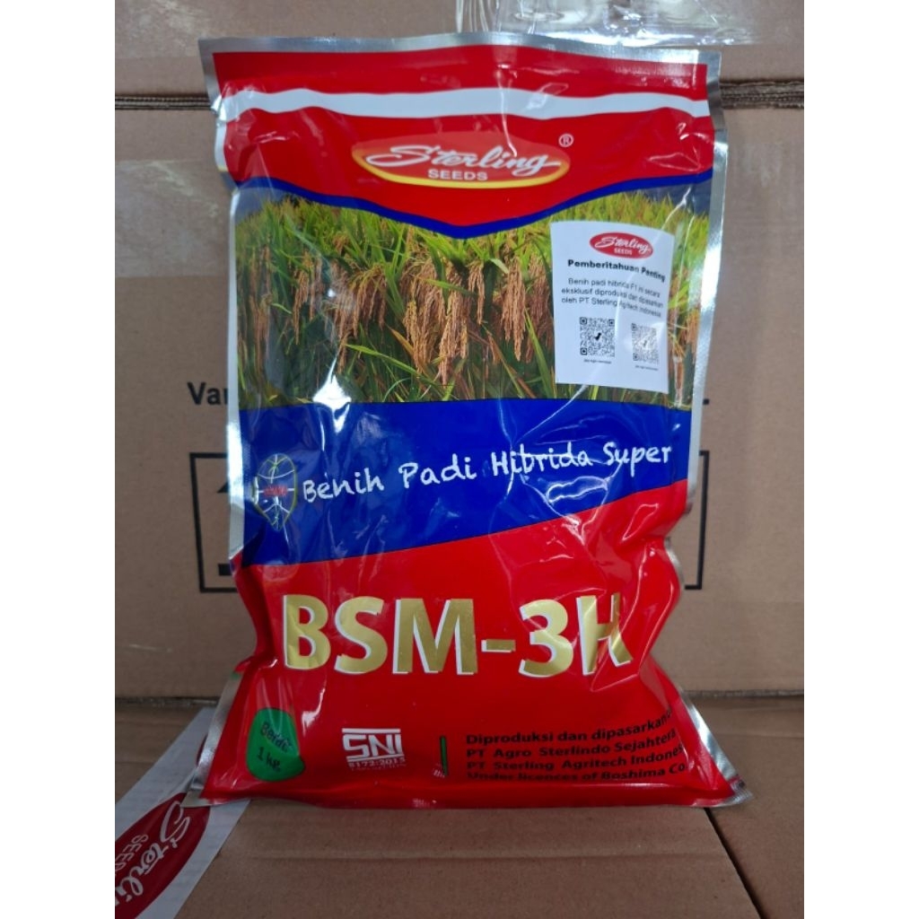 Benih Padi Super Hibrida BSM-3H