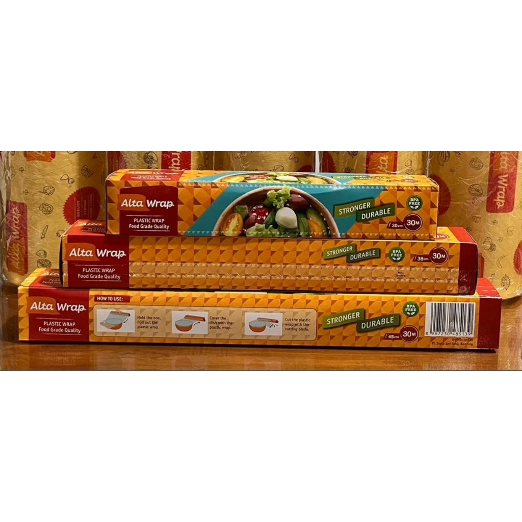 Plastik Wrap Altawrap Pembungkus Makanan dan Buah