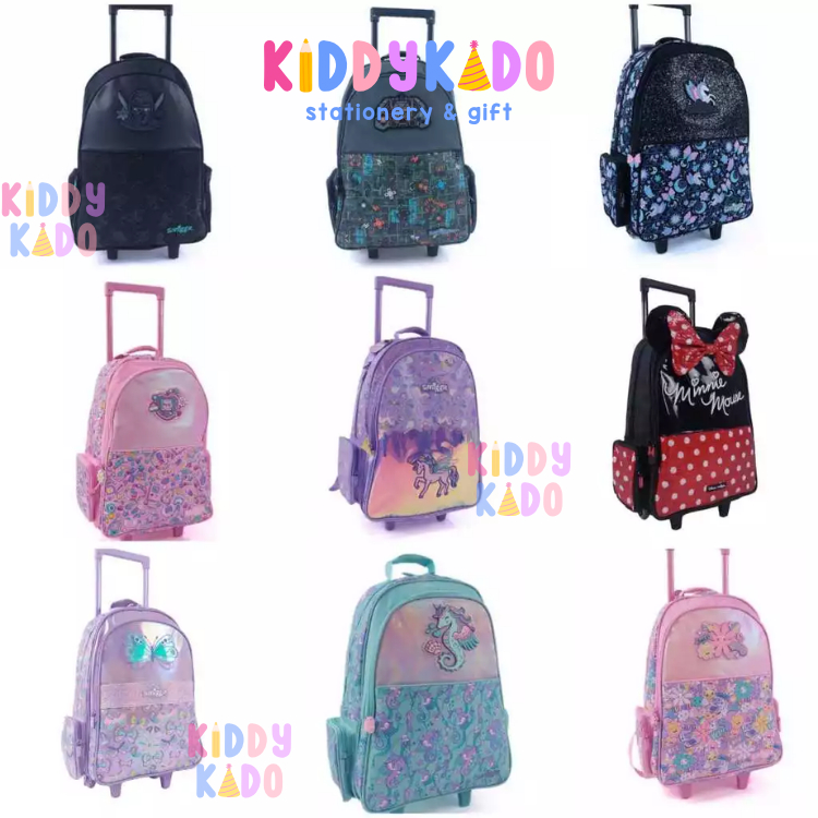 [KHUSUS BATAM] Tas Trolley Backpack Tas Koper Anak Sekolah Kualitas Mirror SMGL